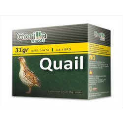 Gorilla Shoots Borra Quail Φυσίγγια Συγκέντρωσης 12Cal 70mm 31gr 25τμχ