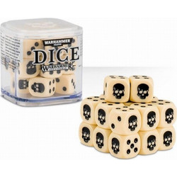 Citadel - 12mm Dice Set White Colour (65-36)