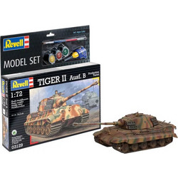 Revell Tiger II Ausf. B Συναρμολογούμενο Πλαστικό Μοντέλο Τανκ 1:72 63129