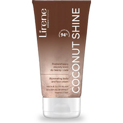 Lirene Coconut Shine Illumination Self Tan Κρέμα Σώματος 150ml