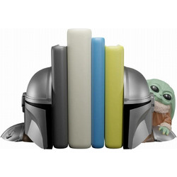 Star Wars: The Mandalorian - The Mandalorian & Grogu Βιβλιοστάτης (18,5cm)