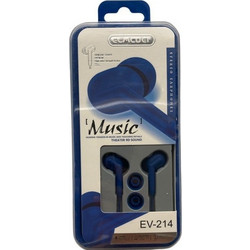 Elmcoei EV-214 Handsfree In-Ear 3.5mm Blue
