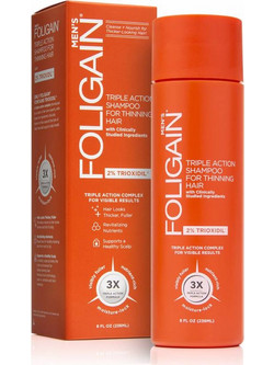 Foligain Men's Triple Action Shampoo 236ml