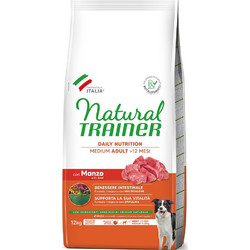 Natural Trainer Medium Adult Beef 12kg