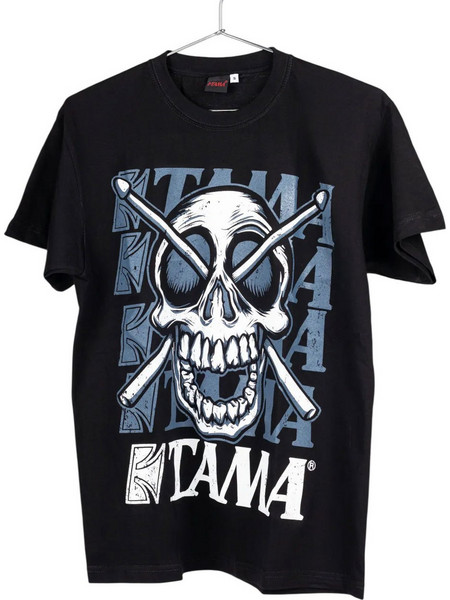 Tama SKULL T-Shirt Large - Tama T-Shirt με σχέδιο Skull