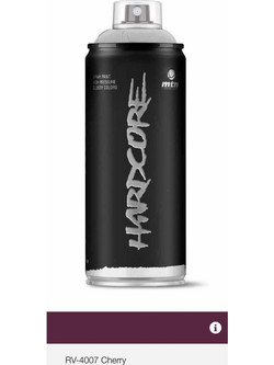 Montana Colors Hardcore ral4007 Σπρέι Βαφής Cherry 400ml