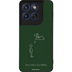 Sonique Θήκη με Σχέδιο «Never Alone» (Motorola Edge 70 5G)