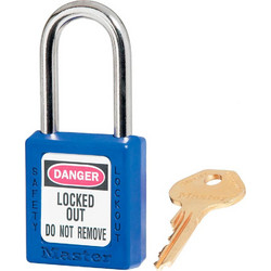 Λουκέτο Ασφαλείας Zenex 410 Blue Keyed different-Key retaining