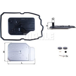 MAHLE HX 230KIT - MAHLE ΦΙΛΤΡΑ ΑΥΤ.ΚΙΒ.ΤΑΧΥΤΗΤΩΝ