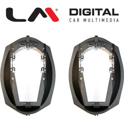 LM DIGITAL LM SUPP BMW E36 Βασεις Hxειων Bmw E36 6X9 Οβαλ Ζευγάρι