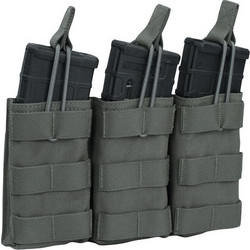 Τριπλή Θήκη Γεμιστήρων Warrior Assault Triple Open Mag M4/AR15 Ranger Green