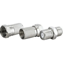 Schwaiger Μετατροπέας F-Connector male σε F-Connector female Ασημί 1τμχ