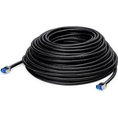 Lancom S/FTP Cat.6a Καλώδιο Δικτύου Ethernet 30m Black