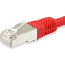 Equip S/FTP Cat.6a Καλώδιο Δικτύου Ethernet 2m Red 605621
