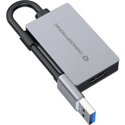 Conceptronic Μετατροπέας USB-A male σε HDMI female Γκρι 1τμχ ABBY22G