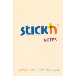 Post-it Stick N Notes απλό 1 τεμ. 76x51mm(100φύλλα)