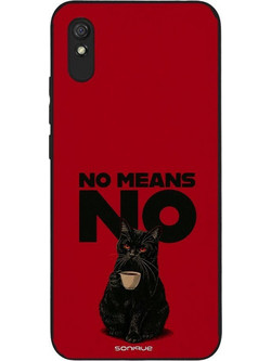 Sonique Men's Edition Θήκη με Σχέδιο «No Means No» (Xiaomi Redmi 9A / Redmi 9AT)