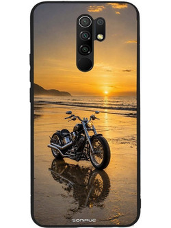 Sonique Men's Edition Back Cover με Σχέδιο «Coastal Rider» (Xiaomi Redmi 9)