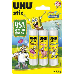 Uhu Κόλλα Stic 3X8,2gr (7008751)