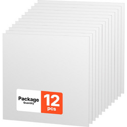 VEVOR Πλακίδια Οροφής PVC 605x605mm Λευκά 12τμχ. PVCFPB2424IN46B4E001V0