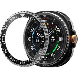 Spigen - Bezel Tune Diver - Samsung Galaxy Watch Ultra 2, Stainless Steel - Black - (ACS11617)