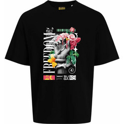 OVERSIZED T-Shirt SUGA SOB-12 Μαύρο