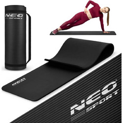Στρώμα γυμναστικής Χοντρό 183 x 60 cm Neo-Sport - Μαύρο (5903890606169)