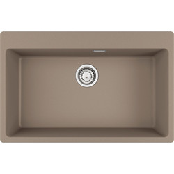 Franke Centro 2.0 610/210 Ένθετος Νεροχύτης Γρανίτη Oyster 78x50cm