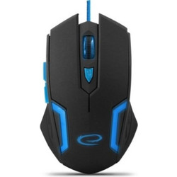 Esperanza MX205 Ενσύρματο Gaming Ποντίκι 2400 DPI Black Blue