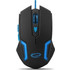 Esperanza MX205 Ενσύρματο Gaming Ποντίκι 2400 DPI Black Blue