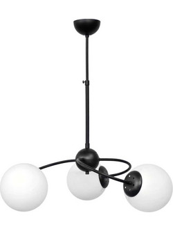 TOP/3L BLACK-WHITE ΜΟΝΤΕΡΝΟ ΠΟΛΥΦΩΤΟ ΜΕ ΜΠΑΛΕΣ