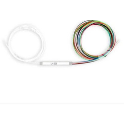 Fiber Optic PLC Splitter, Mini-Tube, 1 x 8 without connectors G657A1 0.9mm (0908513)