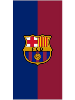 F.C Barcelona microfibre beach towel