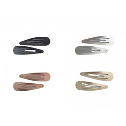 Ro Accessories Κλικ Κλακ Μαλλιών 7cm Σετ 2 τεμχ 12-0047