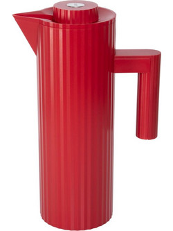 Alessi Plisse Thermal Jug 1 L, red (MDL12 R)