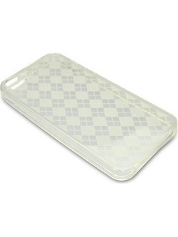SANDBERG COVER IPHONE 5/5S SQUARES WHITE