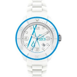 Ice Watch Γυναικείο Ρολόι με Λευκό Καουτσούκ Λουράκι SP.NB.WE.B.S.13
