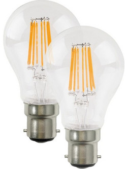 FILAMENT LED A60 DUO PACK 7W 4000K 230V AC 620LM RA80 30000HRS 360 / VINTA722NWP