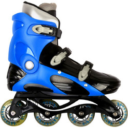 Αθλοπαιδιά Inline Αυξομειούμενα Rollers Ενηλίκων Μπλε 002.590B