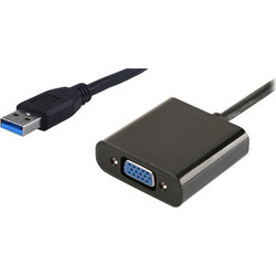 Powertech POWERTECH αντάπτορας USB 3.0 σε VGA PTH-021, Full HD, μαύρο