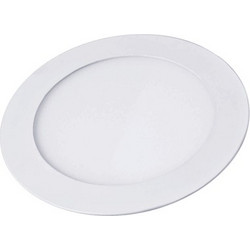 Powertech POWERTECH LED panel PT-1270 χωνευτό, 18W, Φ22cm, 4000K, 1440lm, λευκό
