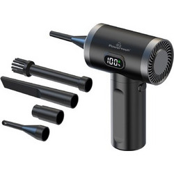 Powertech POWERTECH ηλεκτρικό air duster PT-1316 με LED φακό, 50W, 3600mAh, μαύρο