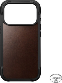 Nomad Rugged Leather Brown θήκη για iPhone 17 Pro