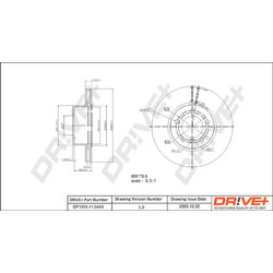 Dr!ve+ Δισκόπλακα - DP1010.11.0443