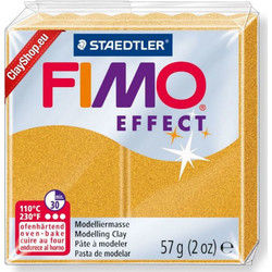 Πηλός 57gr Fimo Effect Glitter 8020-112 Gold STAEDLER (718.8020-112)