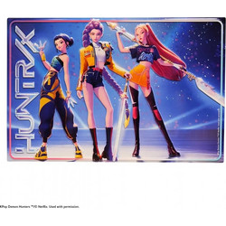 Cinereplicas Embossed aluminum poster - Huntr/x Group - KPop Demon Hunters MAP6144