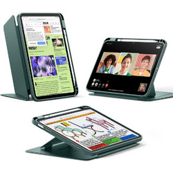 ESR - Flip Hybrid (With Pencil Holder) - Ipad 10 (2022) 10.9 / 11 (2025) / 12 (2026) - Midnight Green