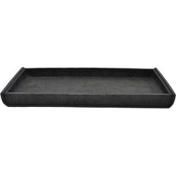 Δισκάκι Κεραμικό σε Μαύρο Χρώμα 835676 (26,2x12,7x2,3)