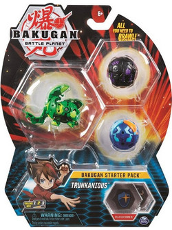 Spin Master Bakugan Battle Planet Brawlers Starter Pack Trunkanious Σετ Φιγούρες Δράσης για 6+ Ετών 20118472