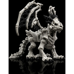 Ske-lethal Dragon (Bone White - Black)